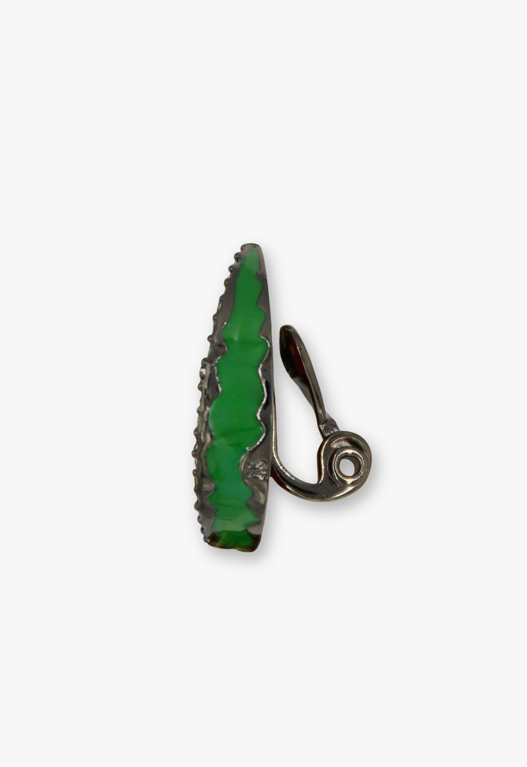 Watermelon motif earrings