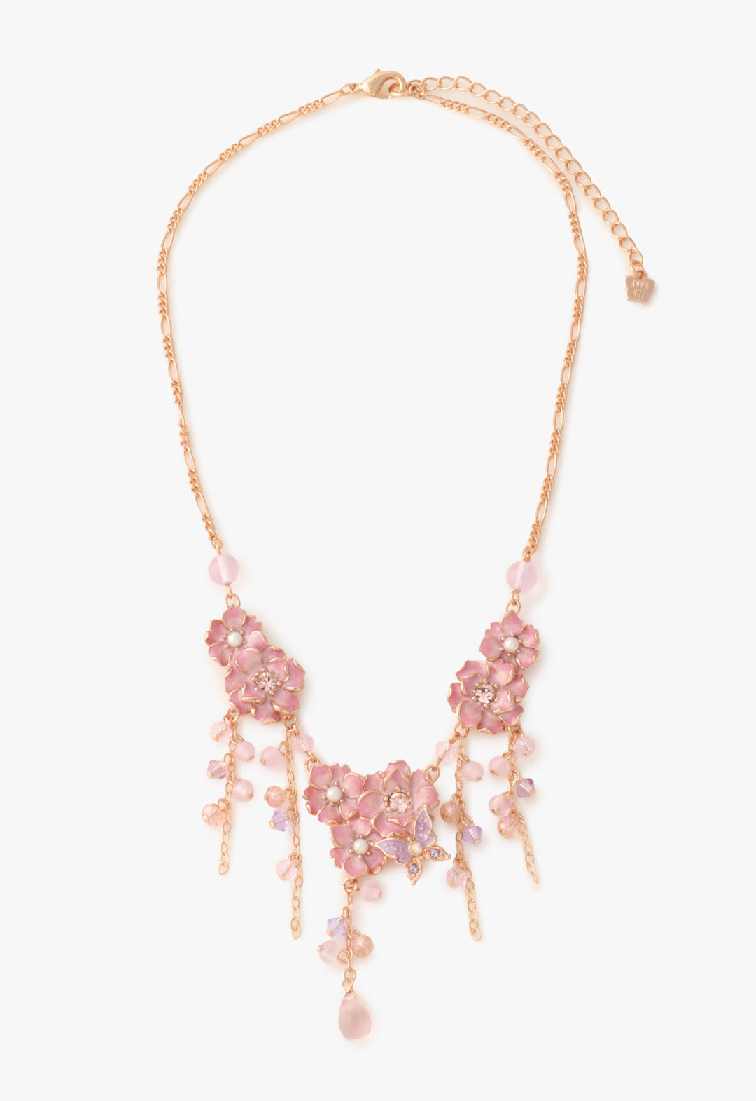 八重桜モチーフ ネックレス