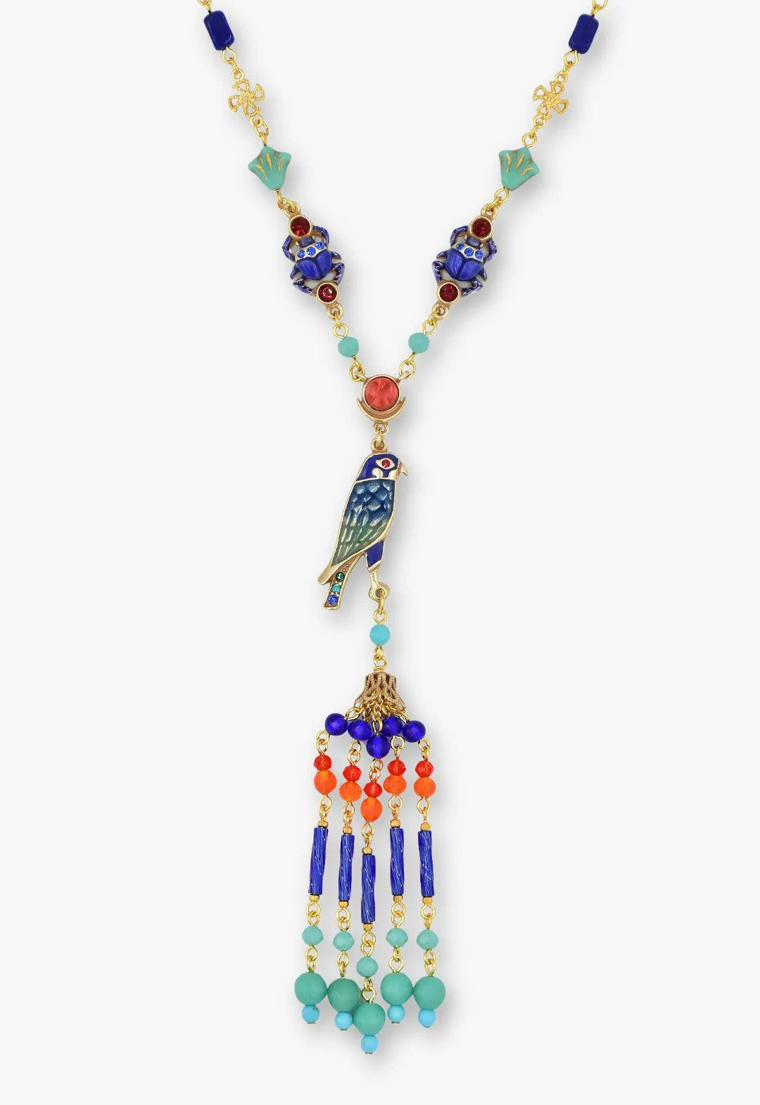 Egyptian motif necklace