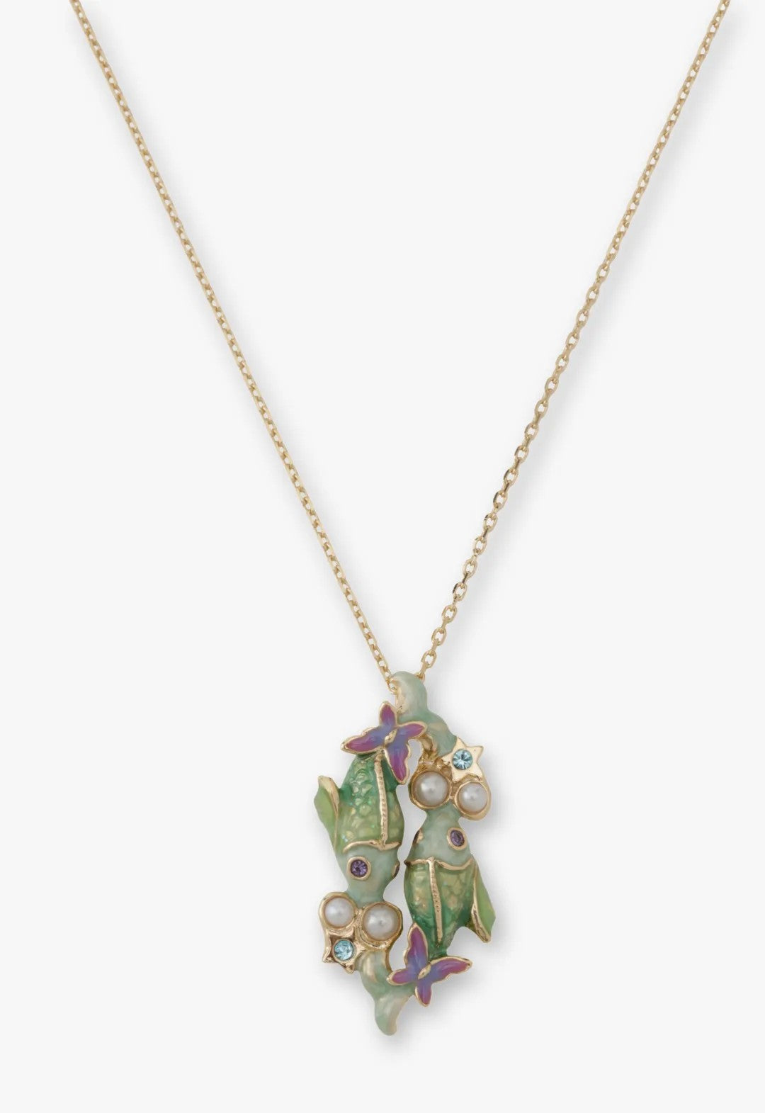 アナ スイ（ANNA SUI） 魚座モチーフ ネックレス | バタフライ ギフト