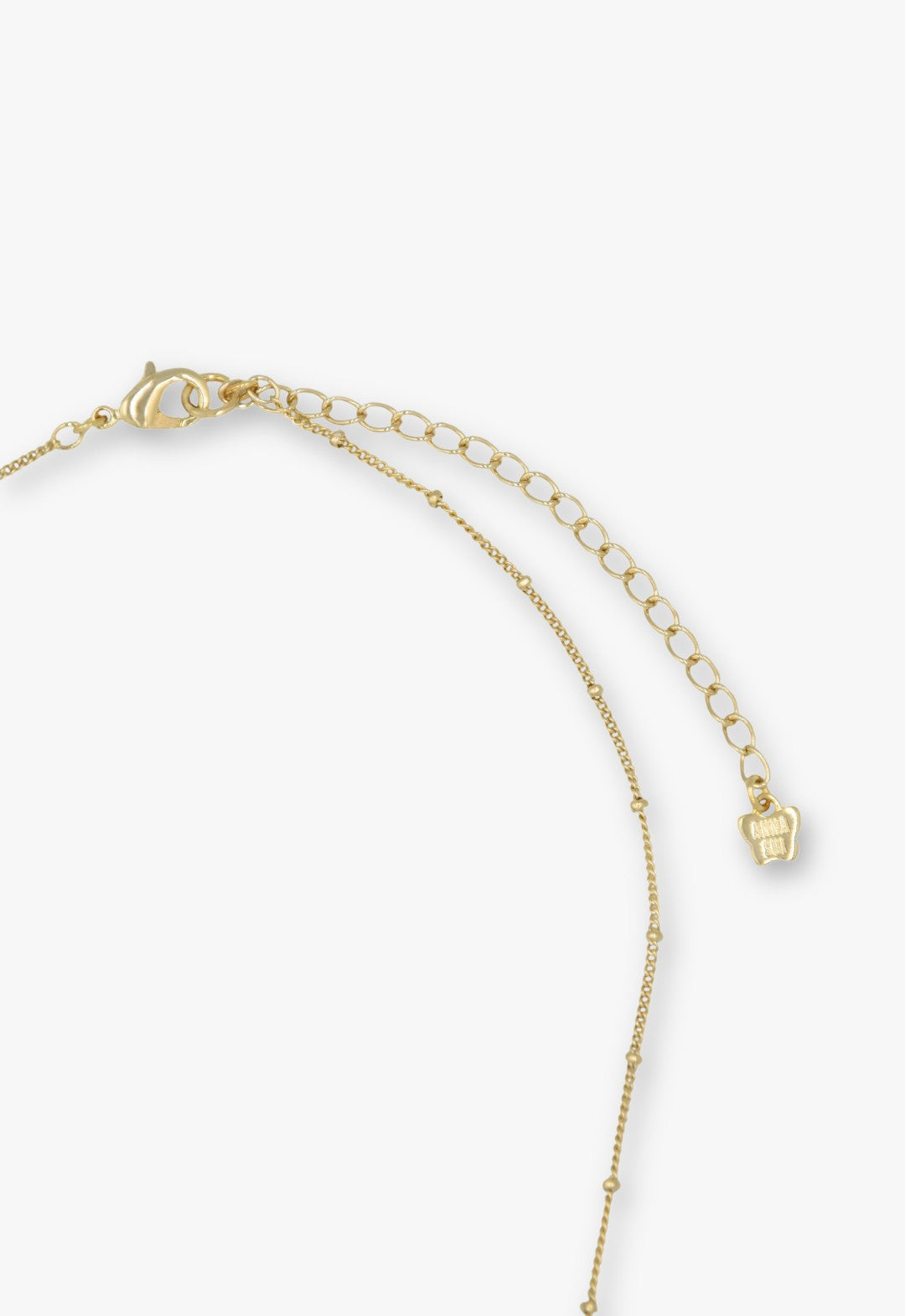 Maneki-neko motif necklace