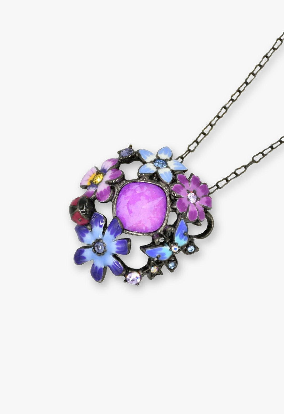 フラワーモチーフ ネックレス