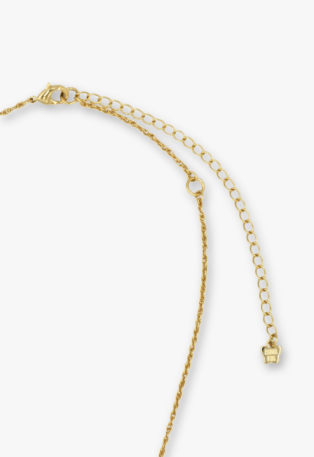 Melon motif necklace