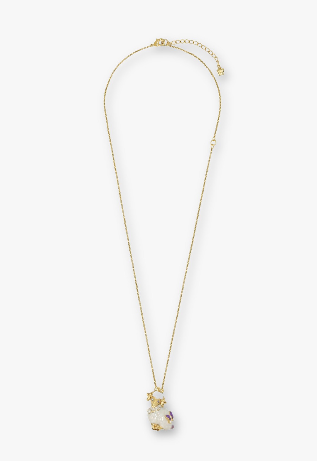 Zodiac Sheep Motif Necklace