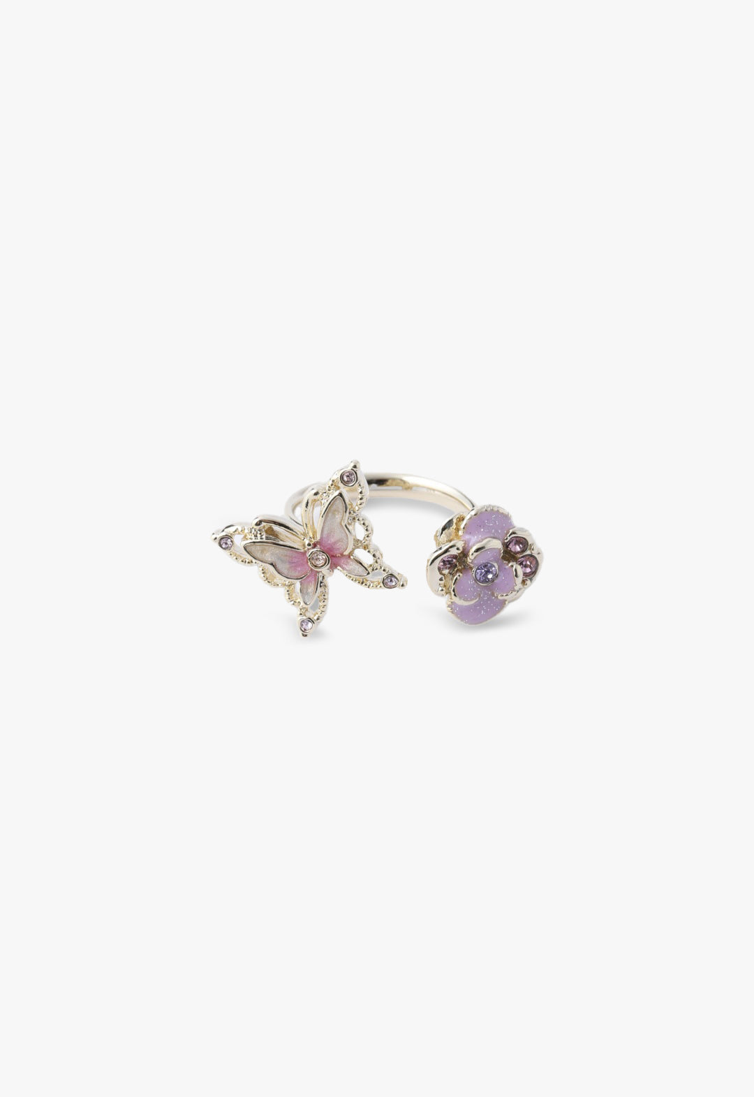 アナ スイ（ANNA SUI）蝶・バラモチーフ リング | バタフライ ギフト