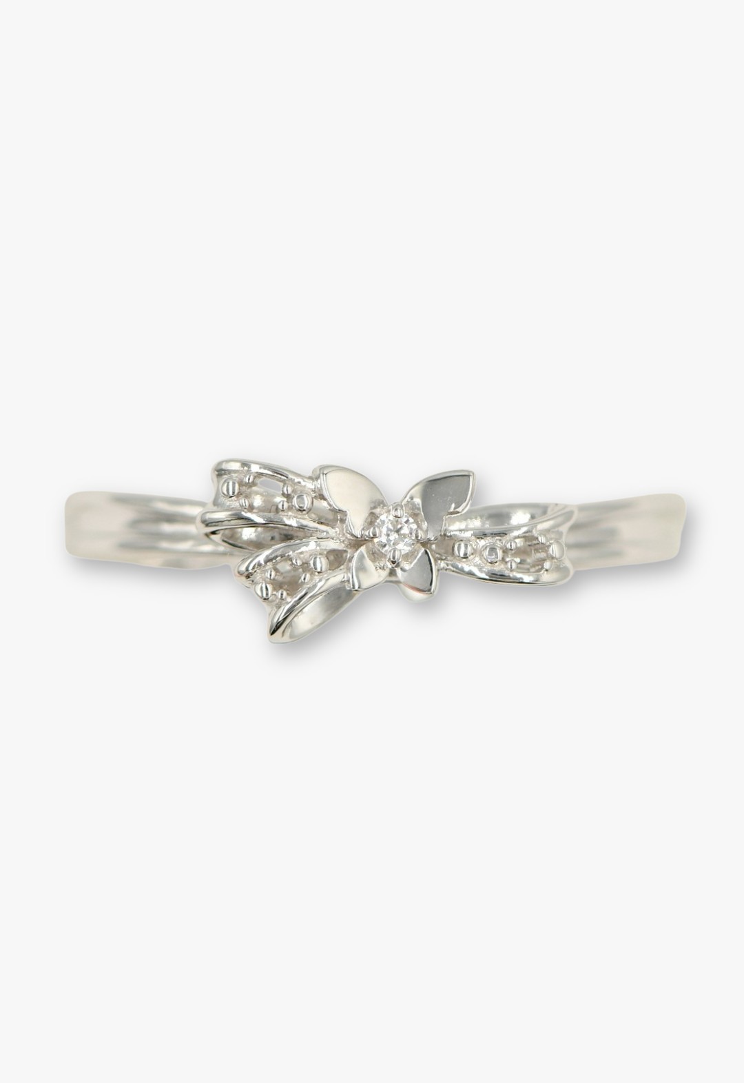 Butterfly Ribbon Motif Ring