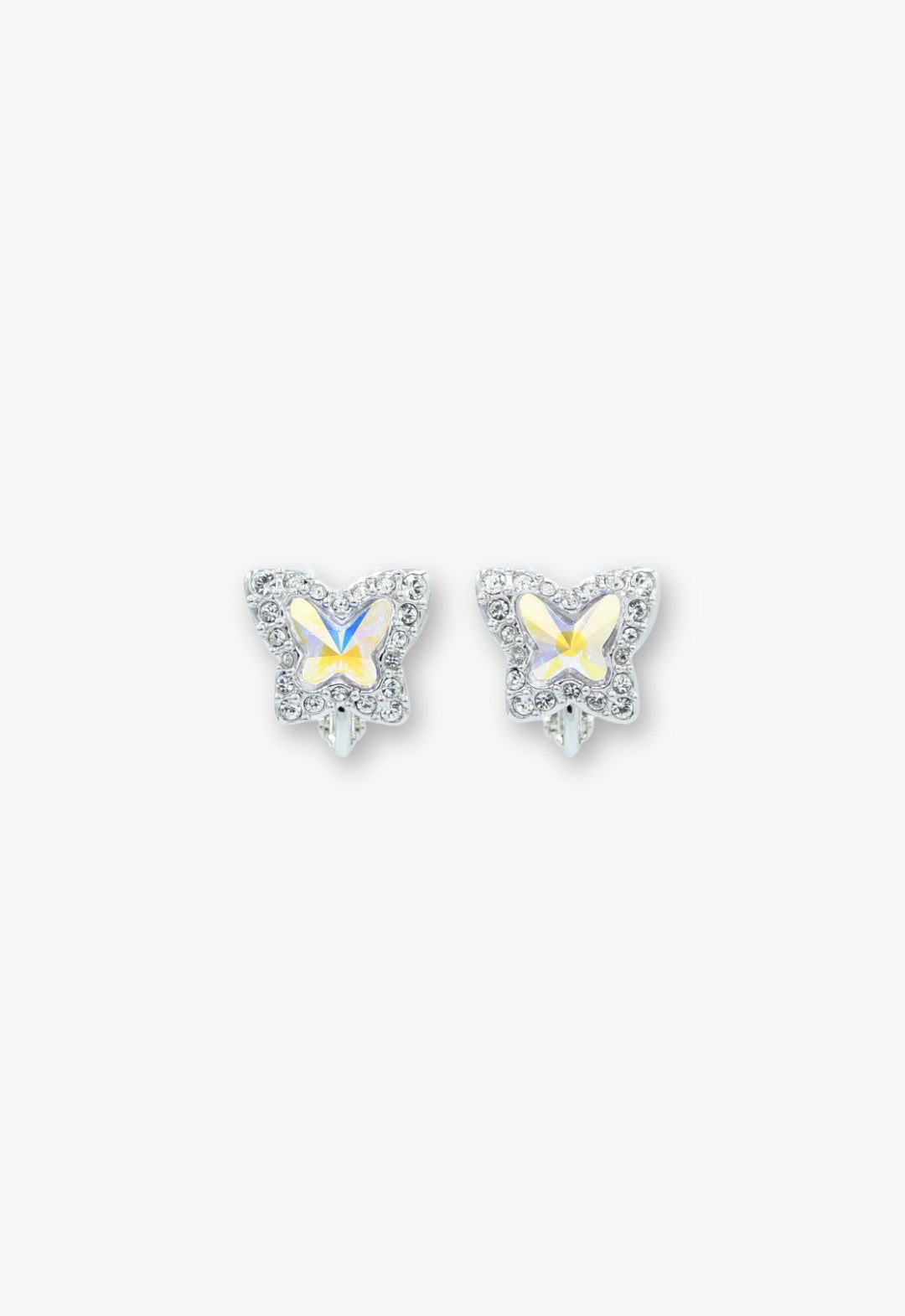 【オンラインストア限定】スパークルバタフライモチーフ イヤリング