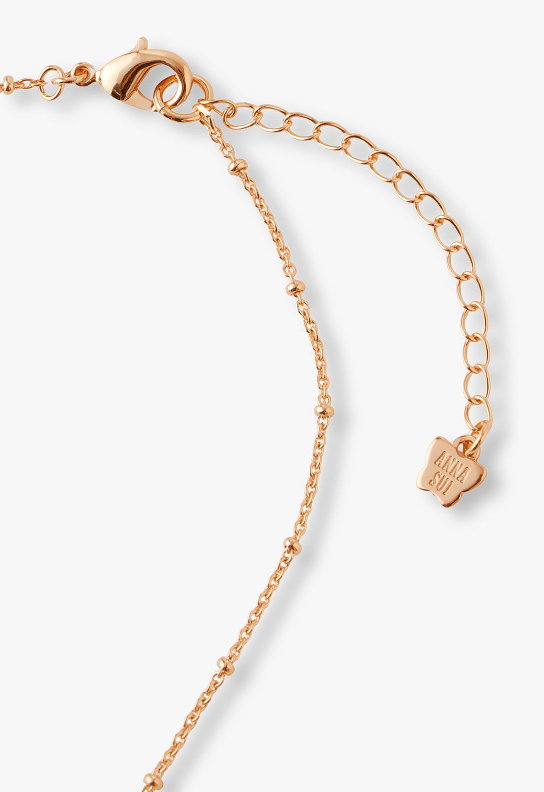 Butterfly Crescent Motif Necklace