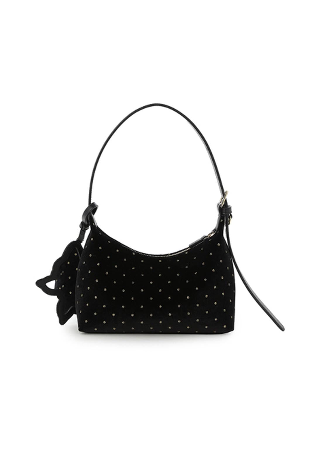 【LILY BROWN ×ANNA SUI】バタフライチャーム付きバッグ