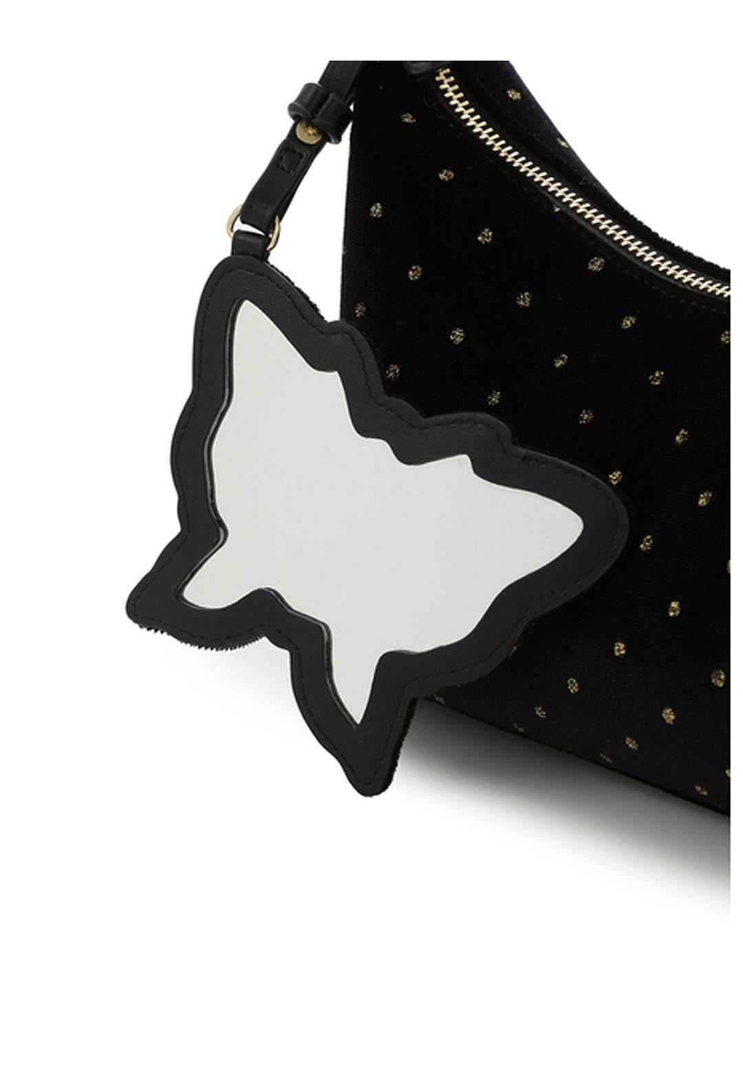 【LILY BROWN ×ANNA SUI】バタフライチャーム付きバッグ