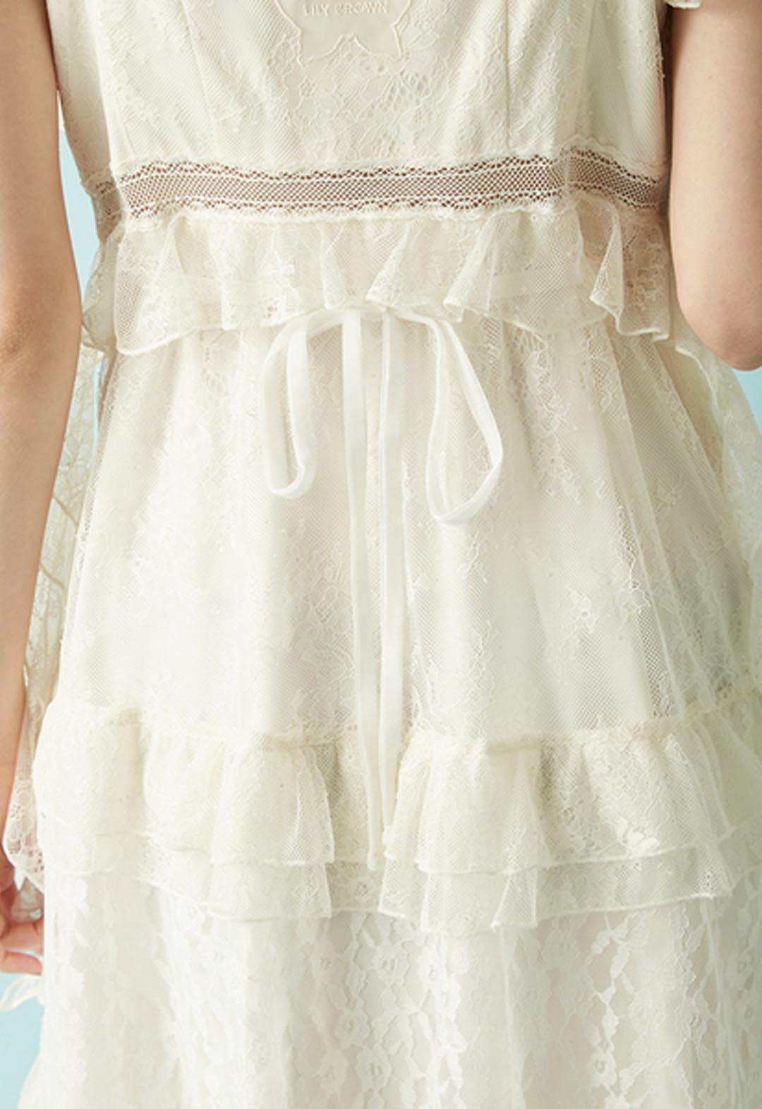 【LILY BROWN ×ANNA SUI】レースロングドレス
