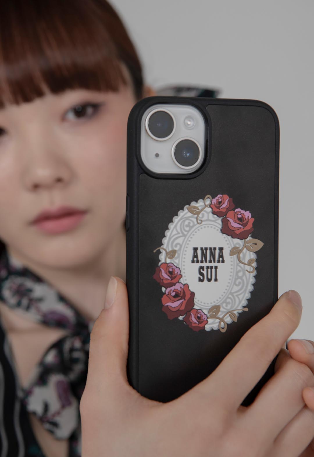iPhoneケースlimited ローズ(iPhone15/14/13対応)
