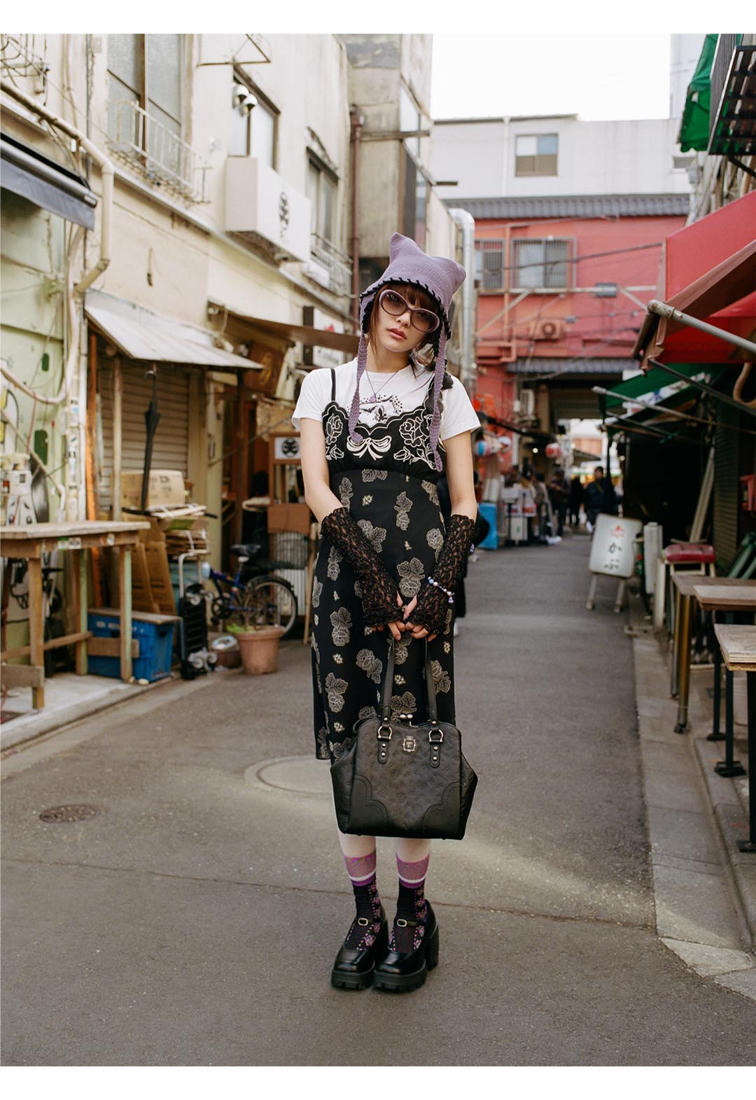 【线上独家】高贵双向搭扣手提包