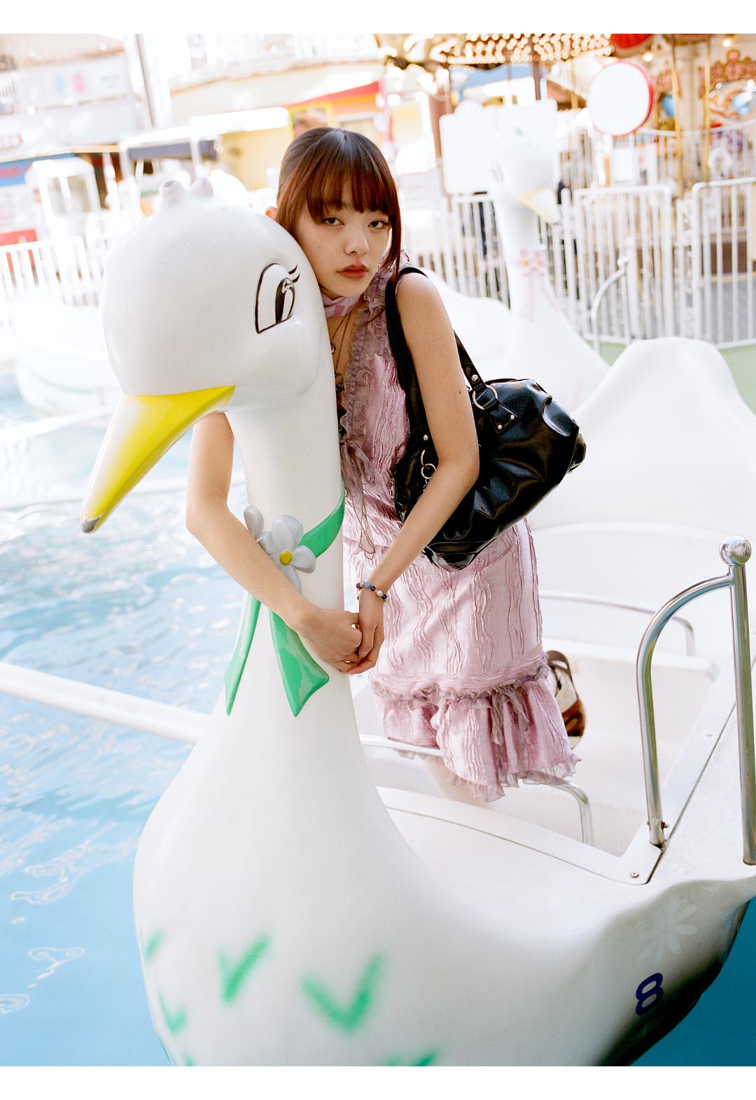 緞面蝴蝶結上衣