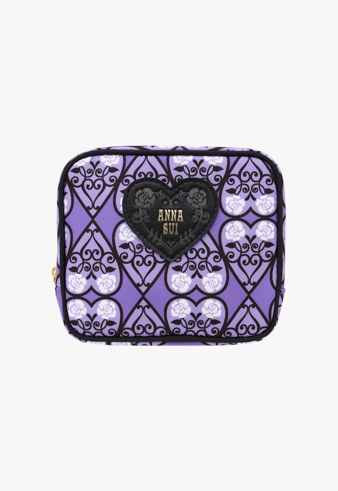 Heart & Rose Square Pouch