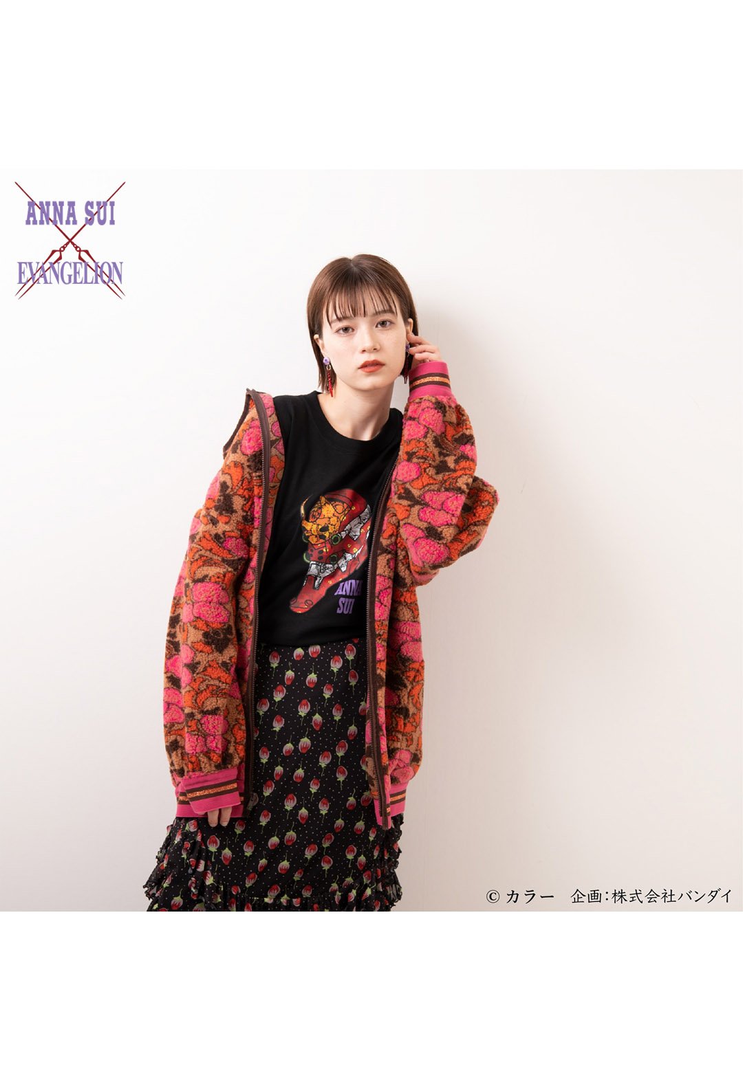 エヴァンゲリオン×ANNA SUI Tシャツ(2号機)