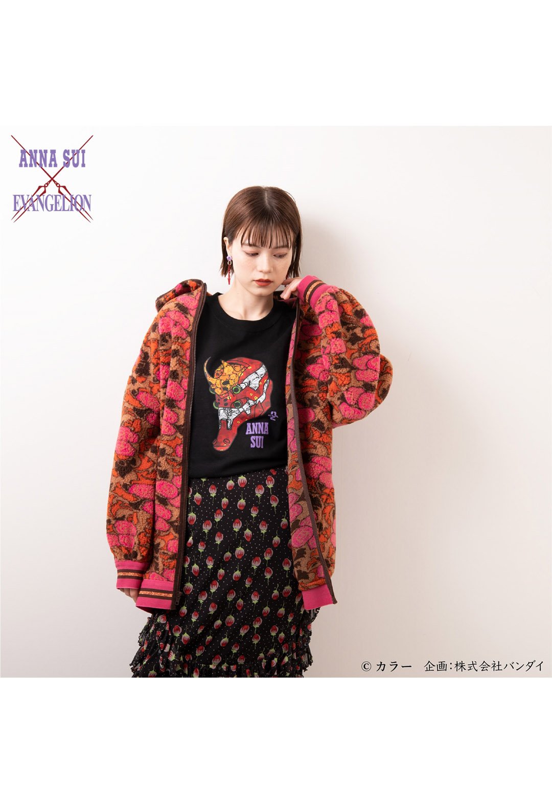 エヴァンゲリオン×ANNA SUI Tシャツ(2号機)