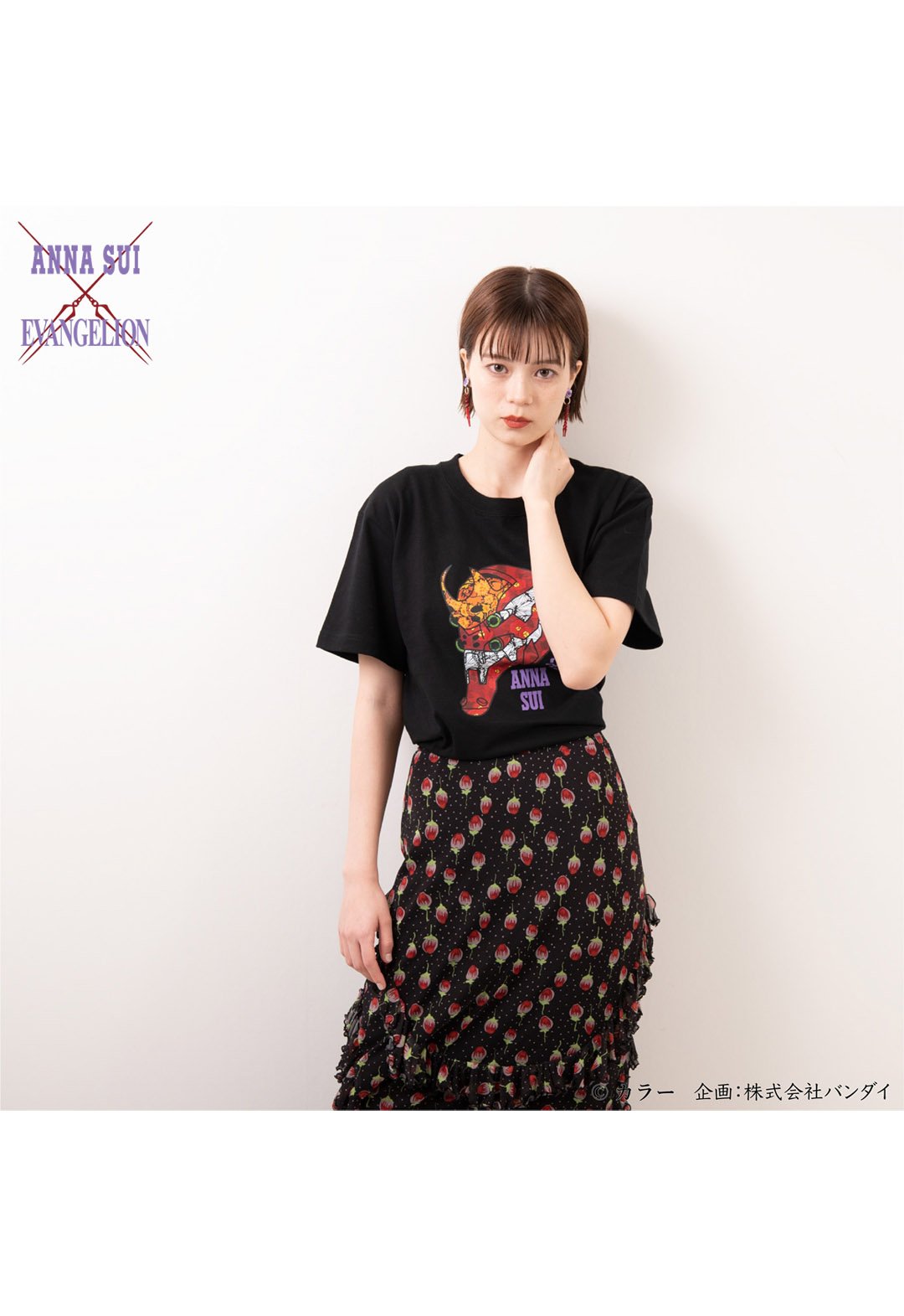 エヴァンゲリオン×ANNA SUI Tシャツ(2号機)