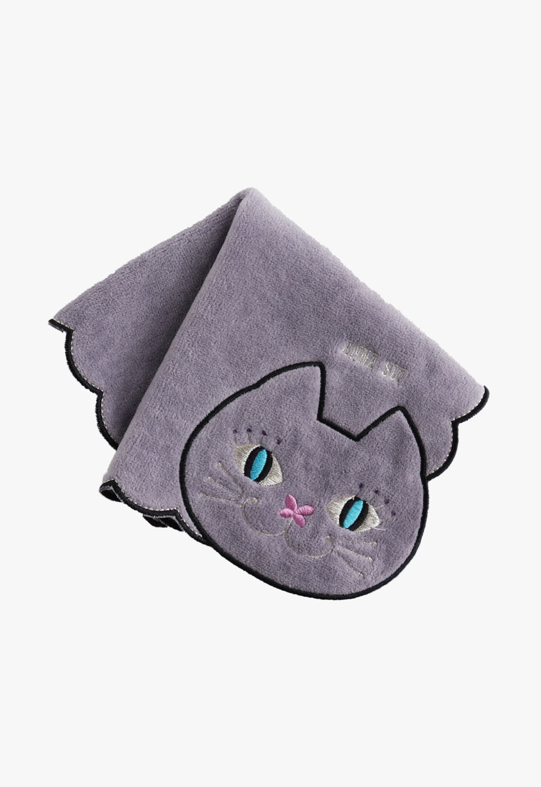 Cat embroidered towel handkerchief – アナ スイ ジャパン 公式