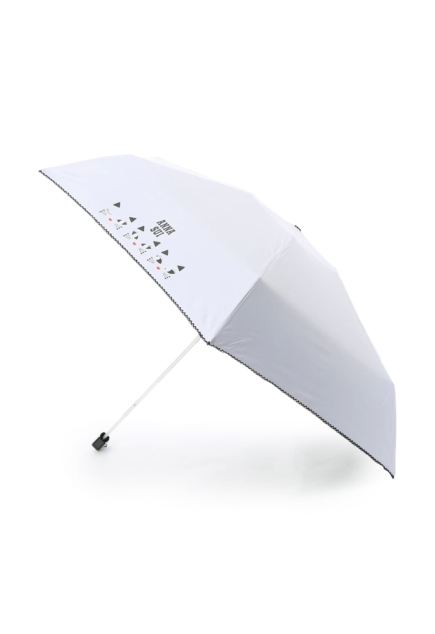 予約中！】 【新品】アナスイ 50cm グレー 折り畳み傘 軽量 晴雨兼用 