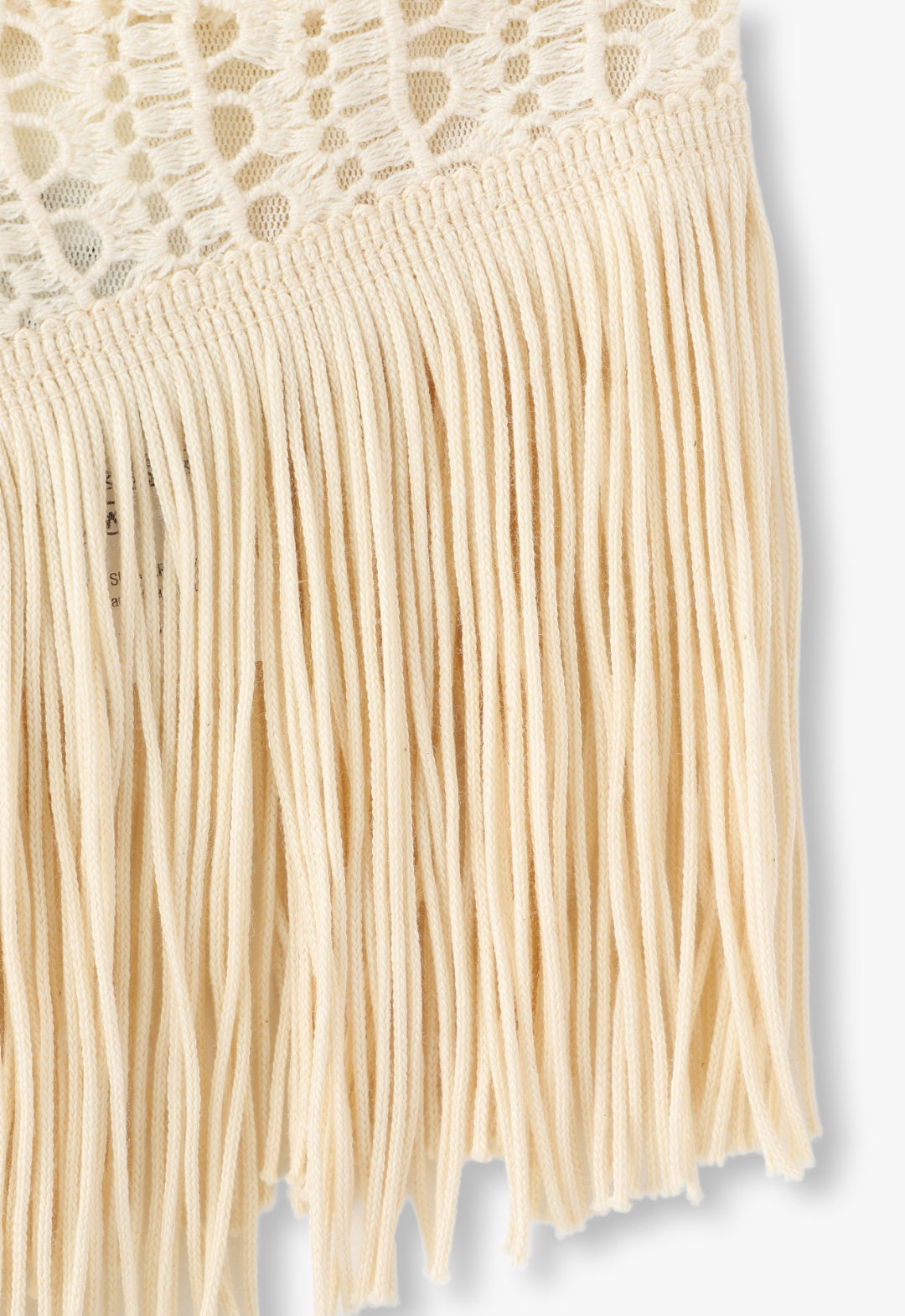 CROCHET LACE HALTER TOP