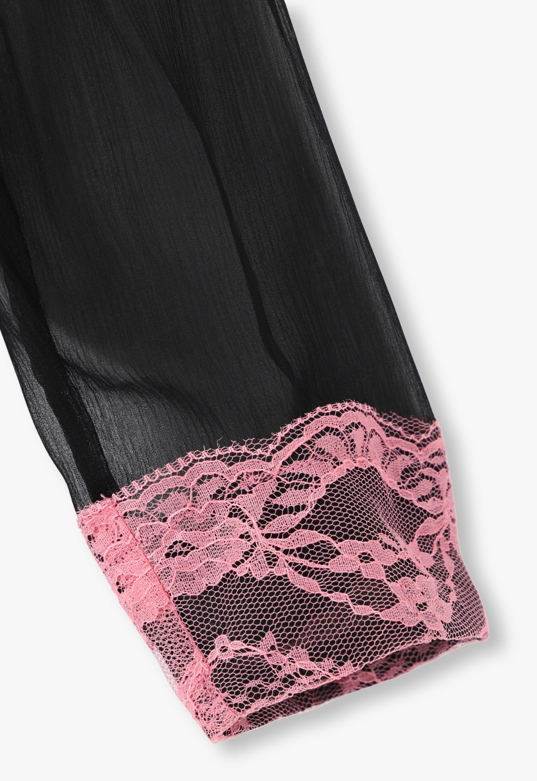 LINGERIE CHIFFON POCKET BLOUSE