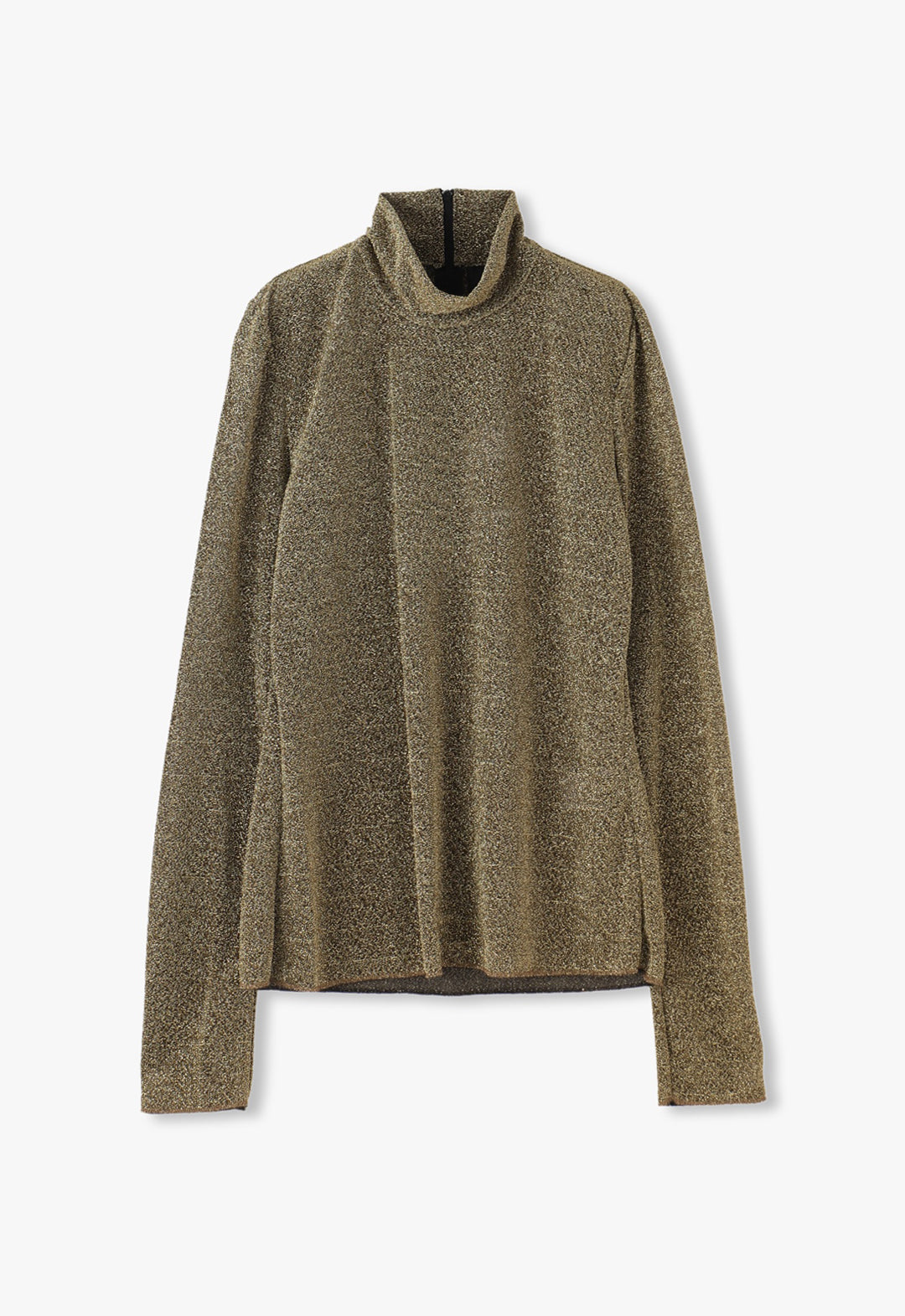 SPARKLING MESH TURTLENECK