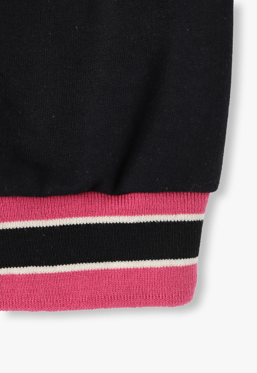 PLUSH TEDDY COLLAR SWEATSHIRT