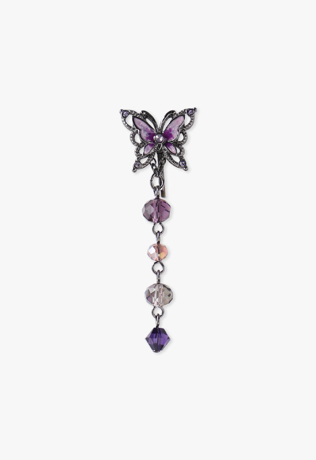 Butterfly Motif 2WAY Earrings