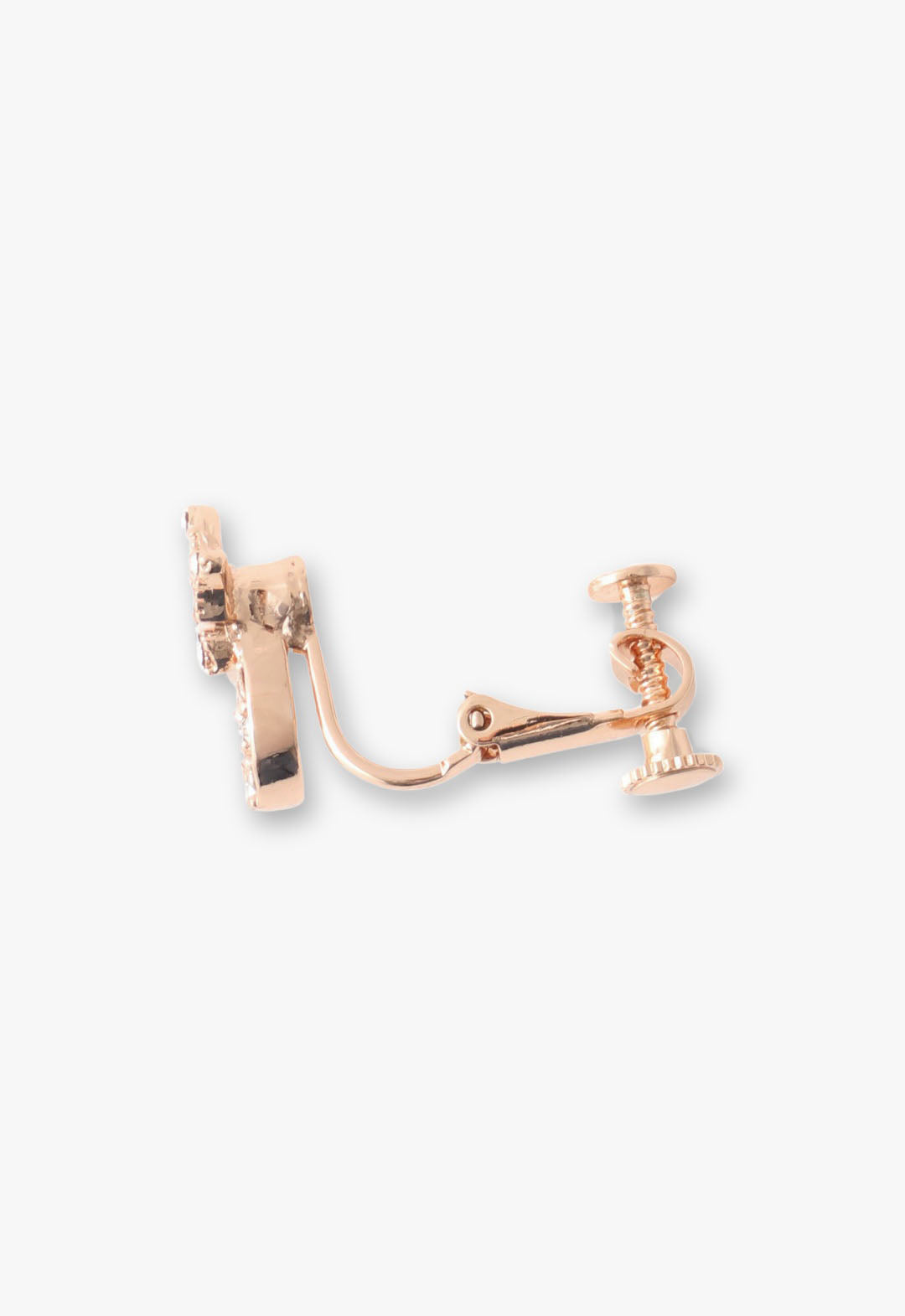 Horseshoe motif earrings