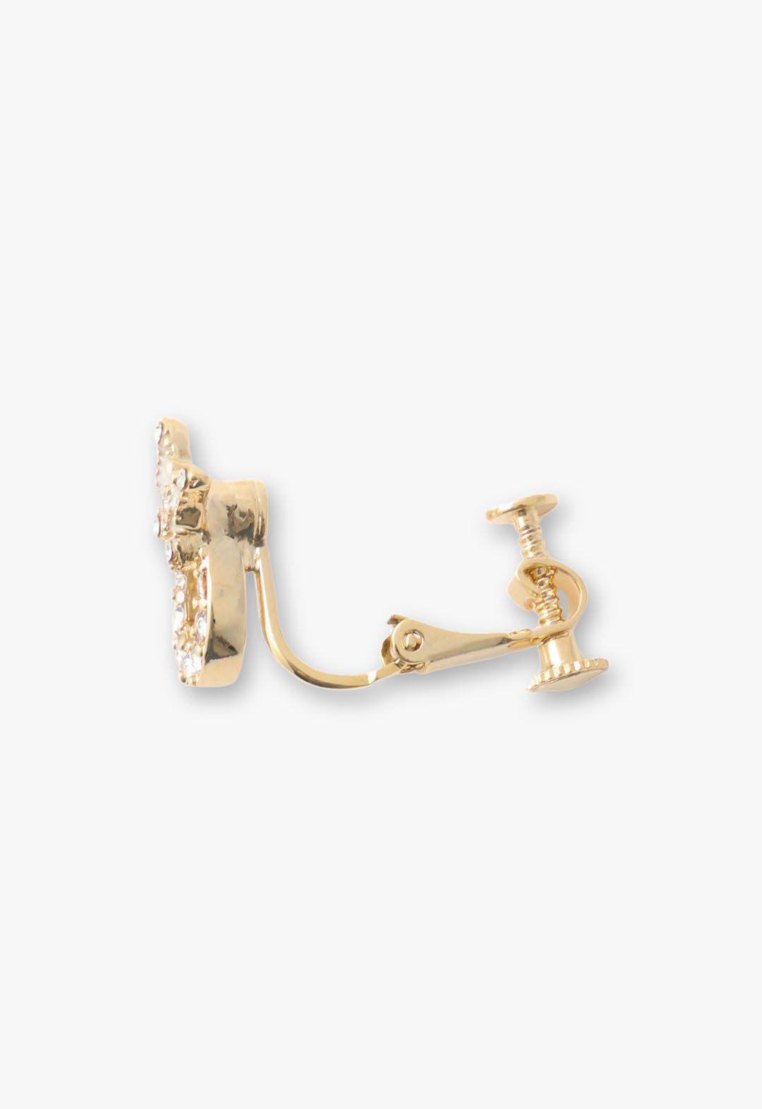 Horseshoe motif earrings