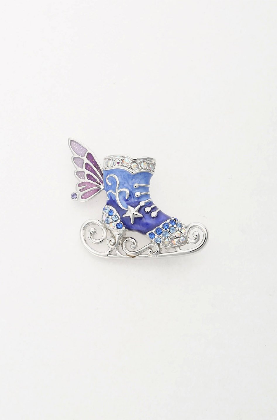 Skate Shoe Motif Brooch