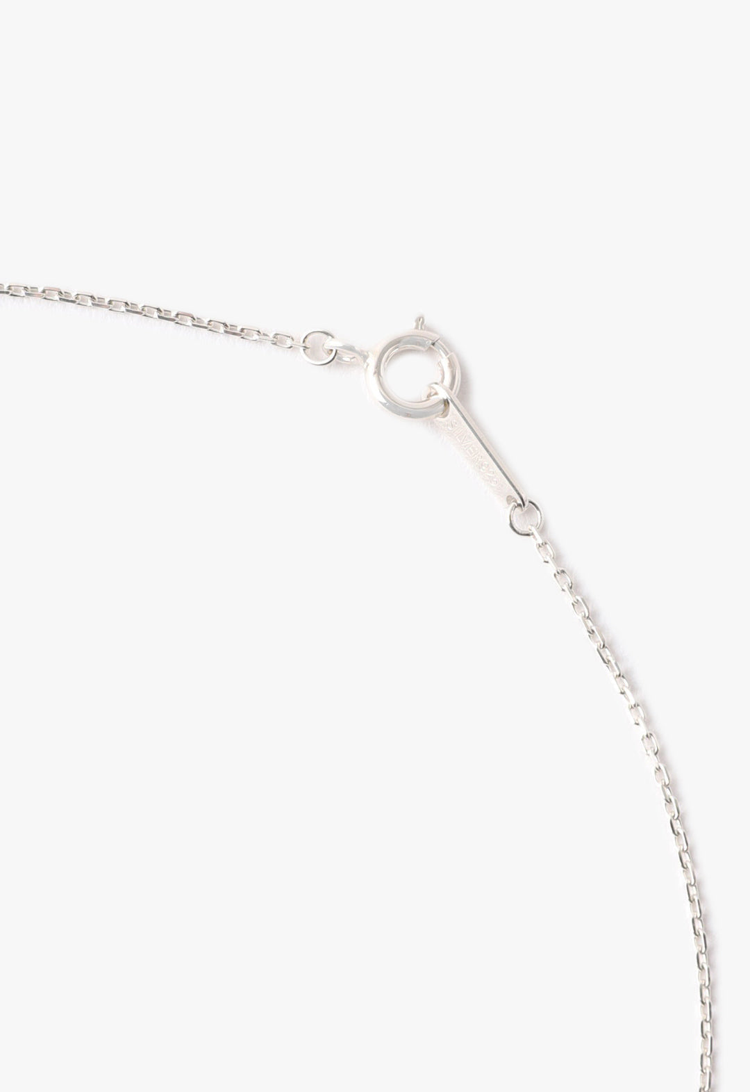 Silver Peridot Snake Motif Necklace