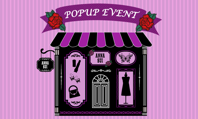 <center><small>ANNA SUI SHOP<br>POPUP EVENTを沖縄で開催！</small></center>