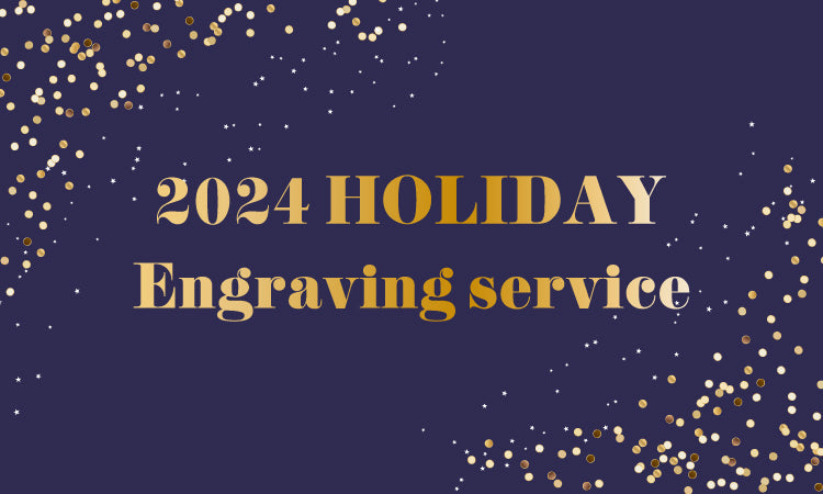 <center><small>ANNA SUI COSMETICS<br>2024 HOLIDAY<br>ENGRAVING SERVICE</small></center>