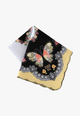 Butterfly large size print handkerchief