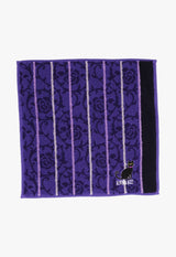 Cat &amp; Striped Towel Handkerchief