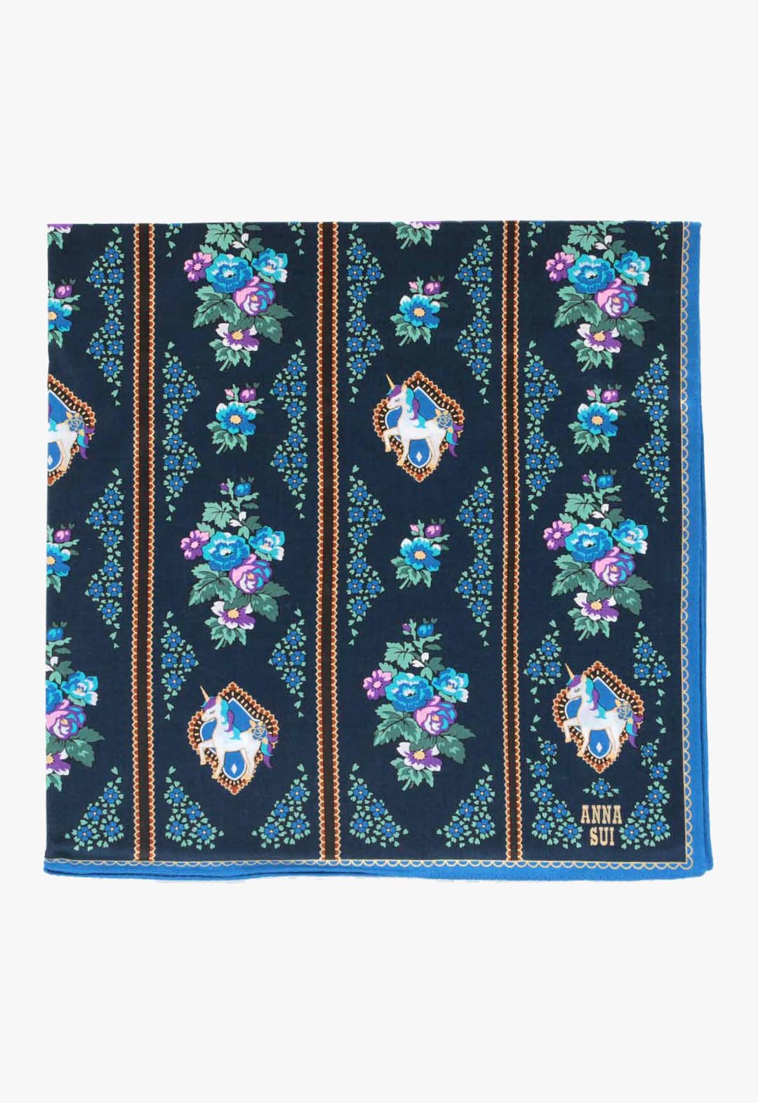 干支 午 プリントハンカチ