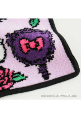 [HELLO KITTY 50th] motif pattern chenille woven towel handkerchief