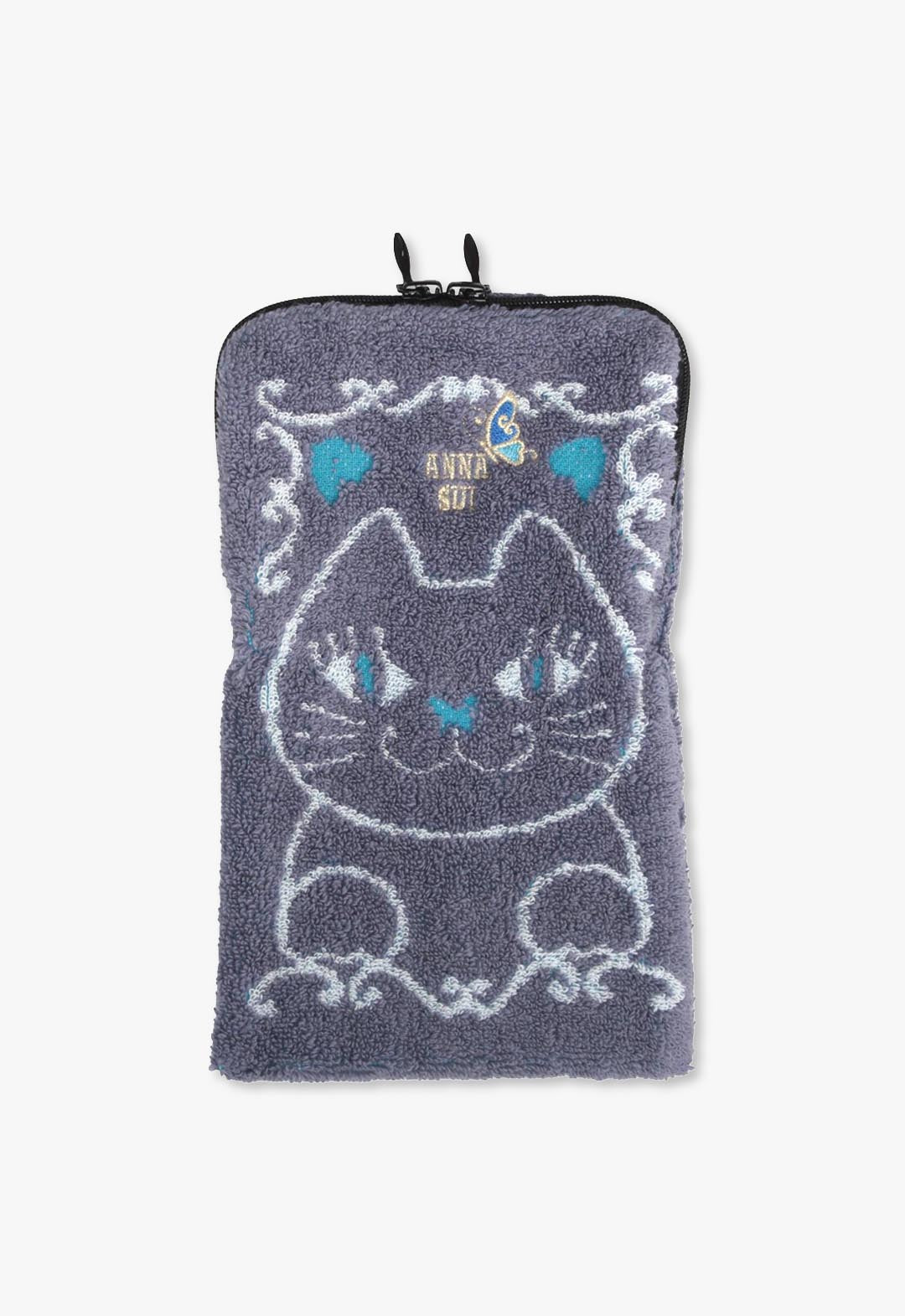 Towel handkerchief with zipper, PET bottle towel