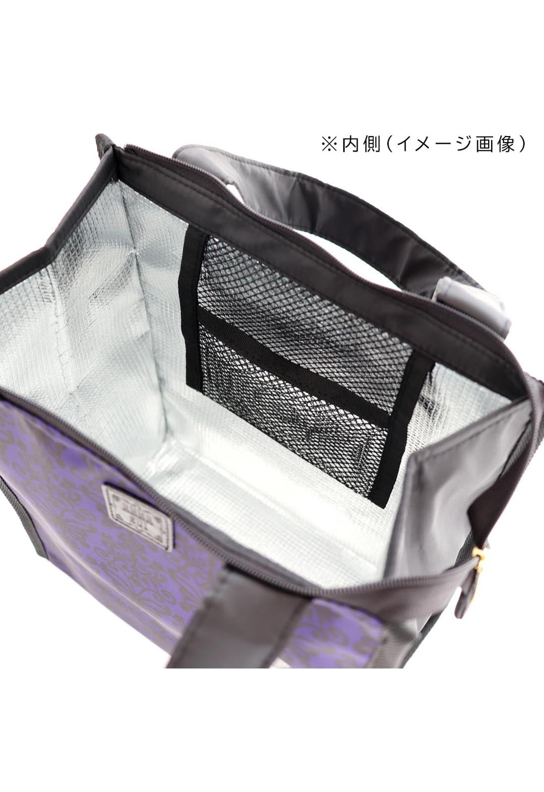 ダマスク柄　保冷・保温バッグ