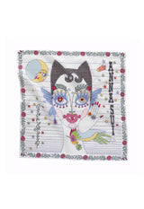 [ANNA SUI × Mick Ithaya] Embroidery Handkerchief MicDoll