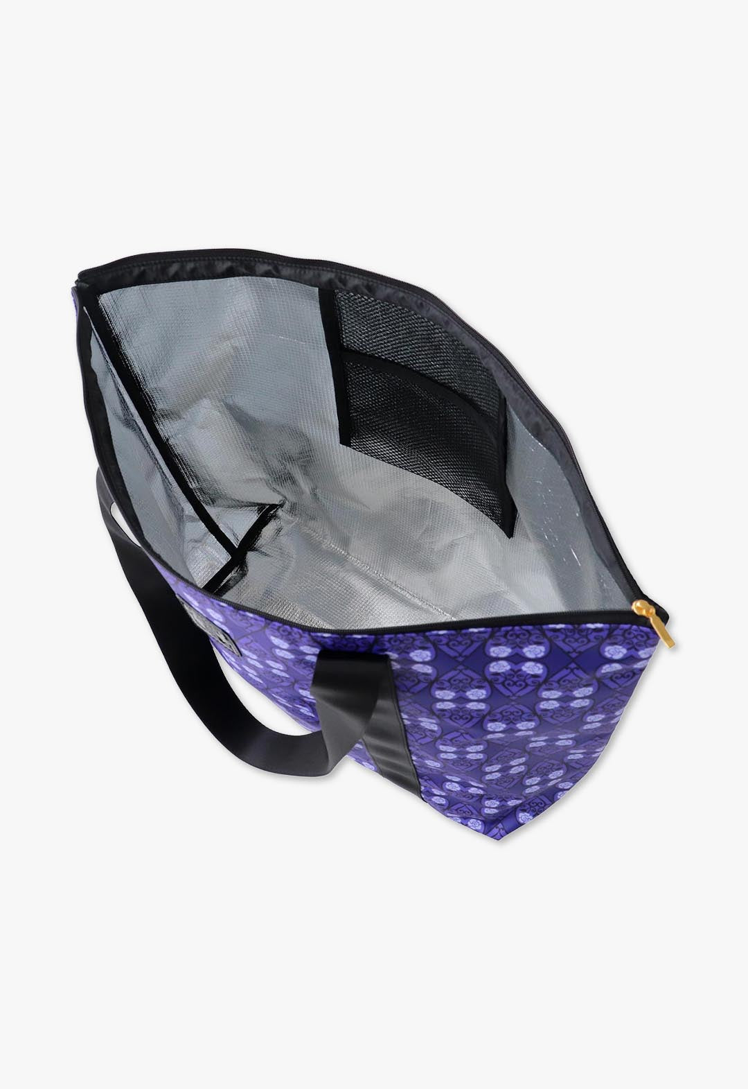 ローズ&ハート柄　保冷・保温バッグ(大)