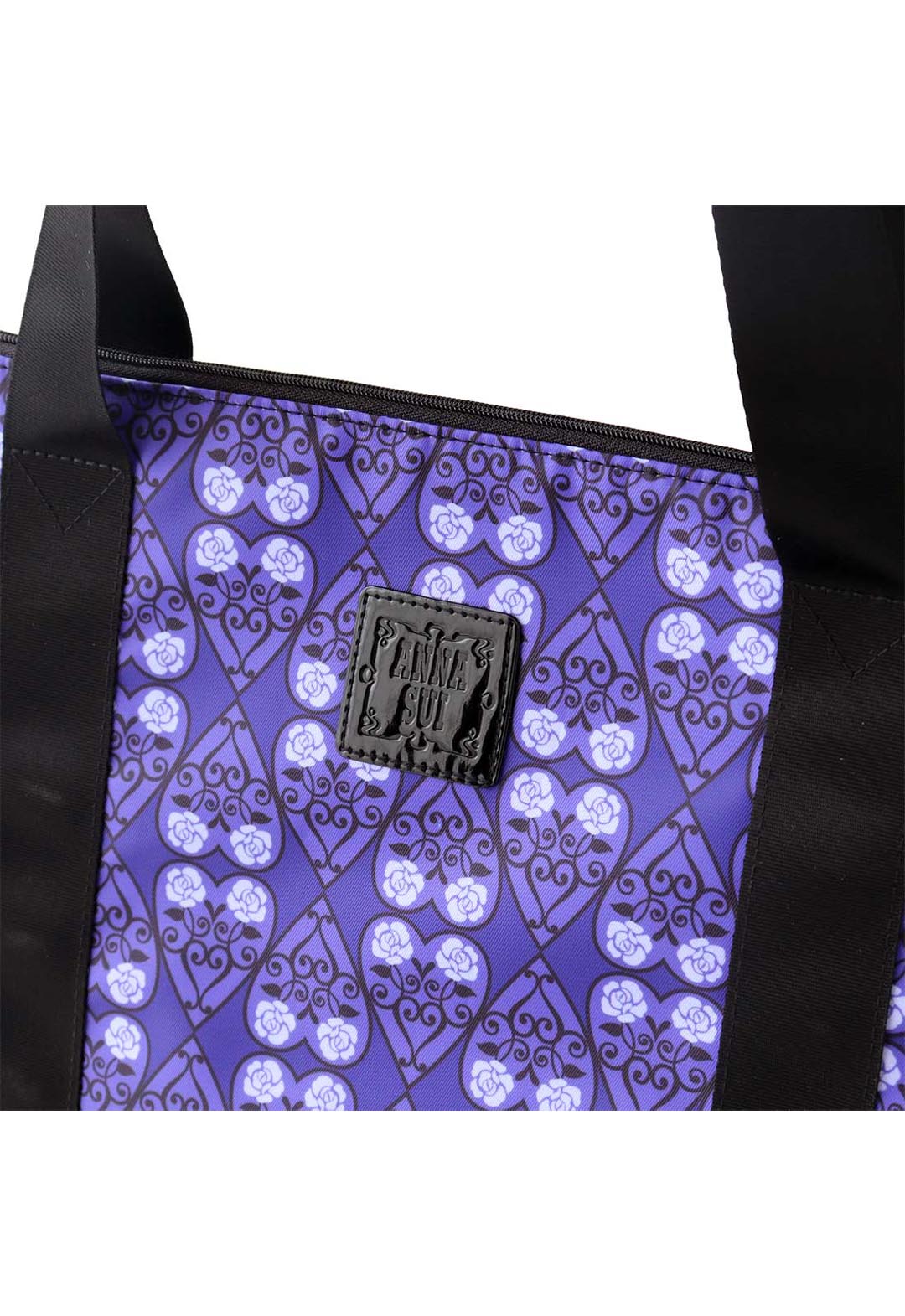 ローズ&ハート柄　保冷・保温バッグ(大)