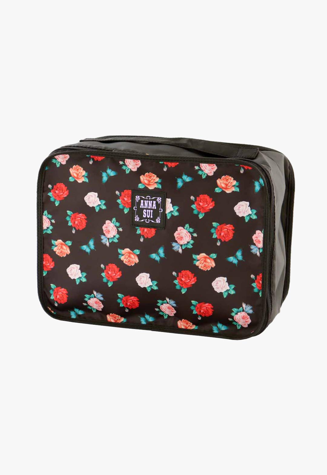 Rose pattern storage pouch (M size)