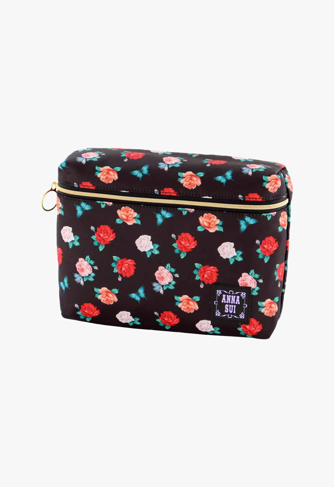 Rose pattern big pouch
