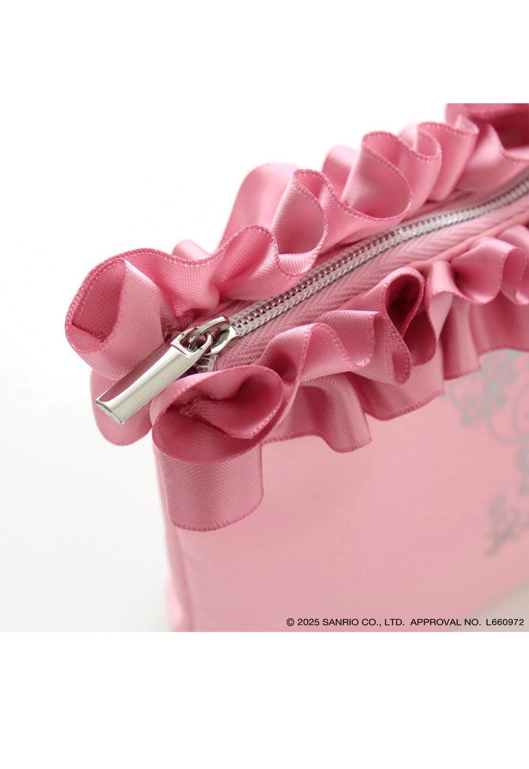 [My Melody Kuromi x ANNA SUI] Frilled Pouch