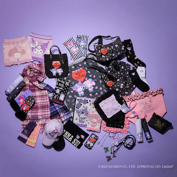 ANNA SUI× MY MELODY & KUROMI