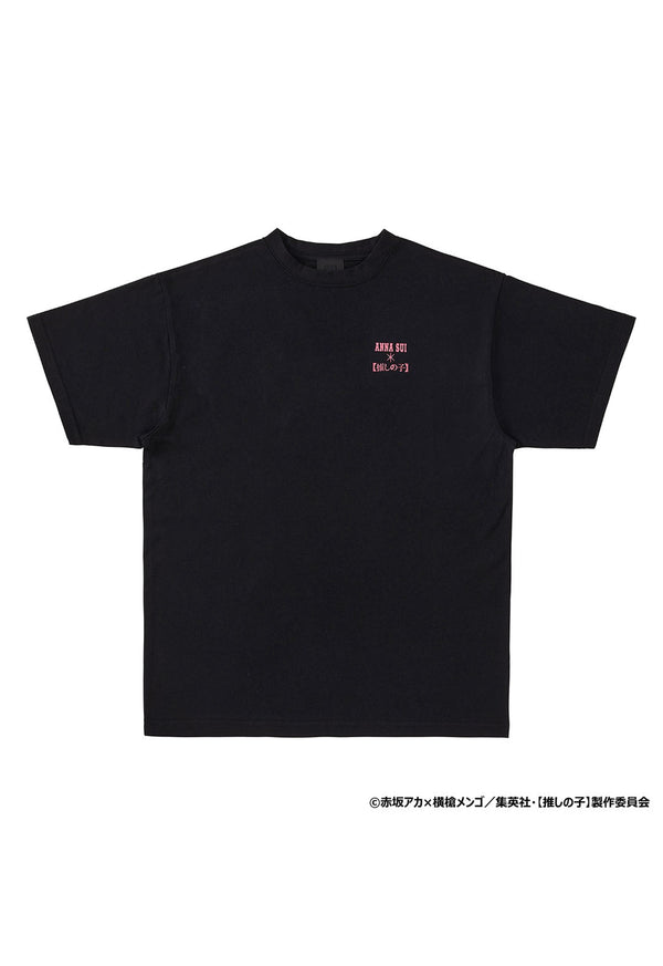 {Secondary reservation items will be delivered from August 2024 onwards} [Oshi no Ko] x ANNA SUI character T-shirt (Ruby)