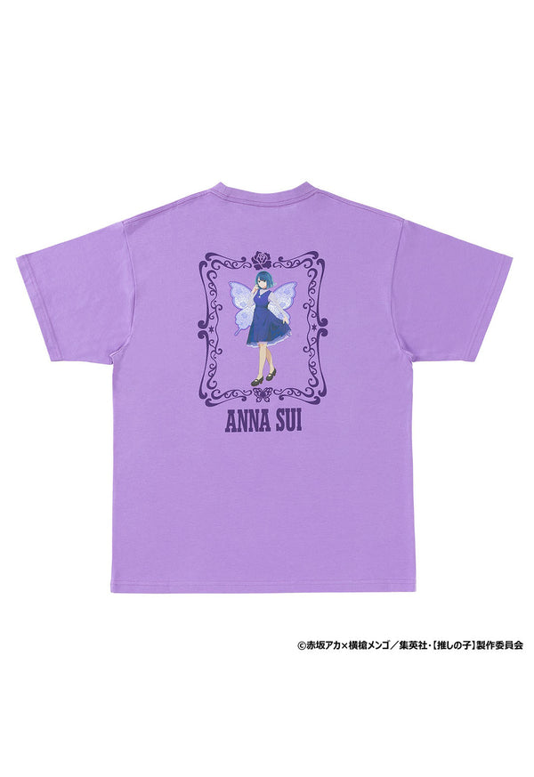 &lt;&lt;Secondary reservation products delivered sequentially after August 2024&gt;&gt;&gt; [Poshoko] × ANNA SUI character T-shirt (Akane Kurokawa)